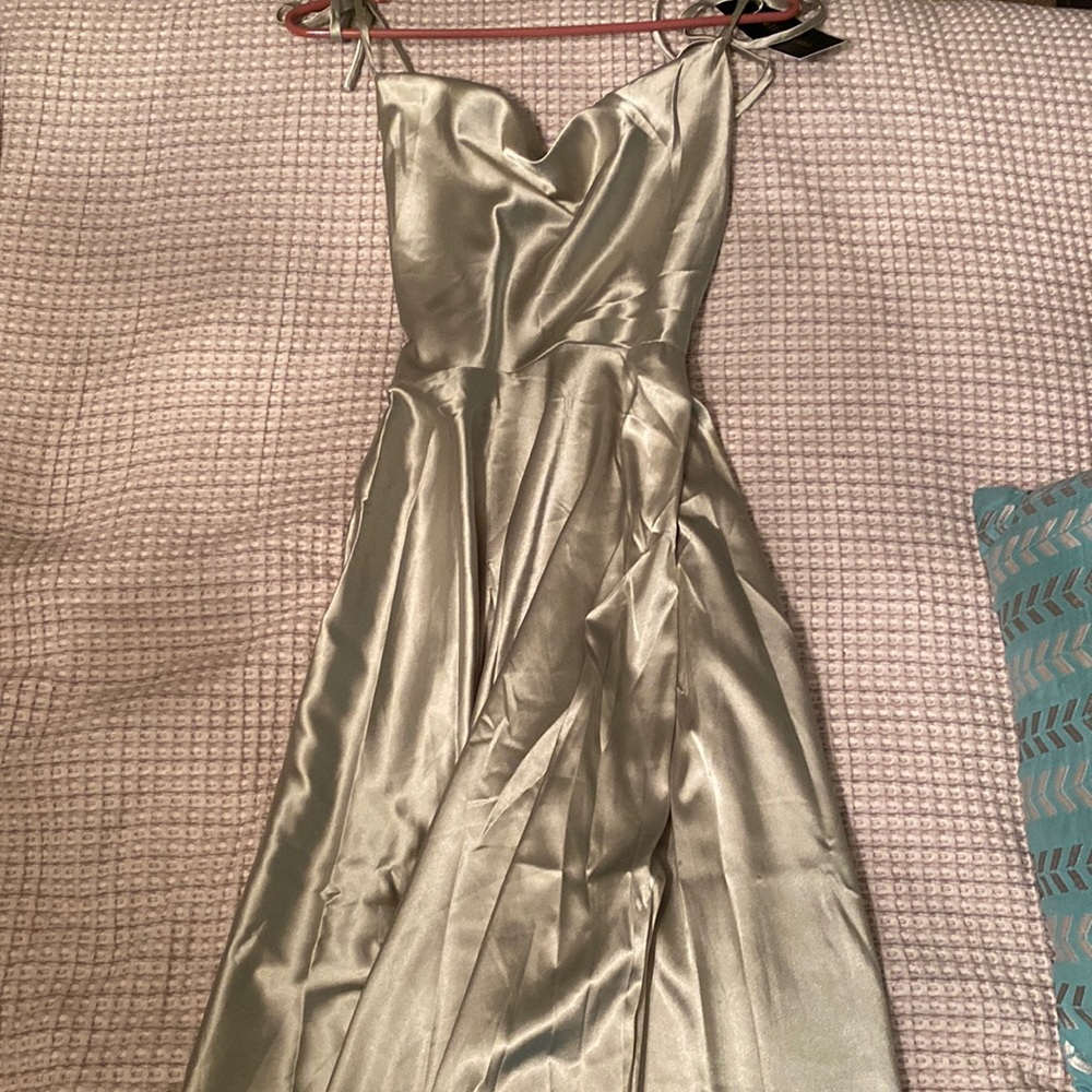 Sage Green Dress